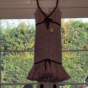 Bob Mackie Lavender Lace Gown